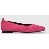 Vagabond Shoemakers Balerinke iz semiša DELIA roza barva, 5307.240.46