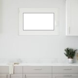 Prozor za podrum RISOR 90 x 70 cm PVC i staklo Bijela | shoptok.hr