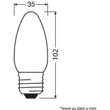 LED sijalica B25 2700K 2.8W E27 OSRAM | Eponuda.com
