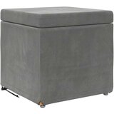  Stolica Temno siva 41 x 41 x 40 cm Samet in Umetno Leseno, (5000243297) | Shoptok.si