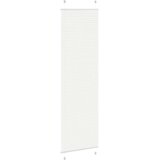 vidaXL plisirana žaluzija bela 55x200 cm širina tkanine 54,4 cm | Shoptok.si