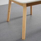Bessagi Kids Otroški Set Mize In Stolov Pino, Bela, Naravna Barva | Shoptok.si