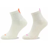 Puma Set 2 parov ženskih nizkih nogavic Women Heart Short Sock 2P 938020 Écru