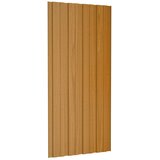 Krovni panel 12 pcs Prirodna 100 x 45 cm Pocinčani čelik - Svijetlo drvo 100 x 45 cm 12 | shoptok.hr