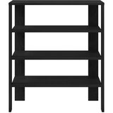 vidaXL stalak za cipele crni 61x32x70 cm od konstruiranog drva | shoptok.hr