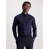 Calvin Klein Poslovna srajca temno modra | Shoptok.si