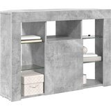  Kotni LED TV ormar 100x40x68cm Betonski sivi Konstruirano drvo | shoptok.hr