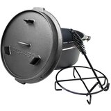 Klarstein Guernsey premium lonac od lijevanog željeza, Crna | shoptok.hr