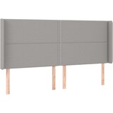  Krevet box spring s madracem LED svjetlosivi 180x200 cm tkanina | shoptok.hr