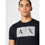 Armani Exchange Majica temno modra / bela | Shoptok.si