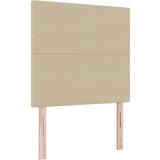  postelja s pomičnim dnom z vzmetnico Svetlo bež 80x200 cm Kabelska tkanina, (22083468) | Shoptok.si