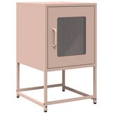 Maison Chic Nočna omarica - Nočna miza Pink 36x39x60,5 cm Hladno valjano jeklo, (21689975) | Shoptok.si