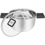 Resto Kitchenware Anser 2.5 L Round Black, Stainless steel | shoptok.hr