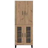  Highboard 2 kom. Umjetnički hrast 69,5 x 34 x 180 cm | shoptok.hr
