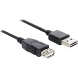 Delock USB 2.0 kabel [1x moški konektor USB 2.0 tipa A - 1x ženski konektor USB 2.0 tipa A] 5 m črna primeren za obojestranski priključek , pozlačeni, (20415983) Cene