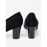 GOODIN Black pumps with a decorative beaded brooch | shoptok.hr