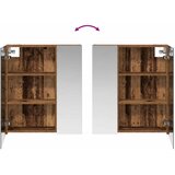  Kupaonski ormar s ogledalom Zidne Staro drvo 60 x 14,5 x 70 cm | shoptok.hr