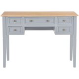  Pisaći stol sivi 109,5 x 45 x 77,5 cm drveni | shoptok.hr