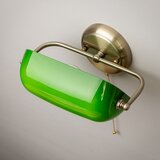  Brilagi - Zidna lampa BANK OFFICE 1xE27/60W/230V mesing/zelena | Eponuda.com