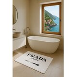 Mila Home Bela žametna kopalniška preproga 60x100 cm Prada – | Shoptok.si