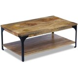 Maison Chic Klubska mizica - kavna mizica - Nizka mizica iz mangovega lesa 100x60x38 cm, (21753603) Cene