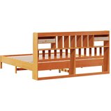  Krevet s regalom za knjige bez madraca 180x200 cm od borovine | shoptok.hr