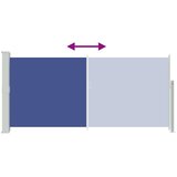  Uvlačiva bočna tenda 140 x 300 cm plava | shoptok.hr