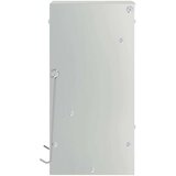 vidaXL Hranilnica za zajce srebrna 20 x 12,5 x 25 cm Cinkana jeklena | Shoptok.si