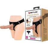 Pretty Love - HARNESS BRIEFS UNIVERSAL HARNESS WITH DILDO JERRY 21.8 CM NATURAL Cene