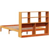 Krevet s regalom za knjige bez madraca 140x200 cm od borovine | shoptok.hr