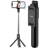 Kaku Ksc-344 selfie tripod stojalo za snemanje in slikanje selfie posnetkov - črn Cene