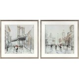  Platno DKD Home Decor polistiren Platno 60 x 3 x 60 cm 63 x 3 x 63 cm Cene