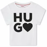 Hugo Otroška kratka majica bela barva