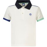 North Sails dječja polo majica kratkih rukava, bijela | shoptok.hr
