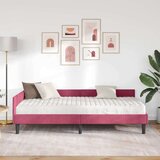  Kutni krevetni okvir s madracem Ostalo 2 pcs Zelena Baršun | shoptok.hr