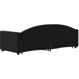  Dnevni krevet crni 80 x 200 cm baršunasti | shoptok.hr