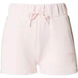Guess Sportske hlače 'BRITNEY' bež / roza / crna / bijela