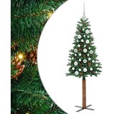 vidaXL Ožja jelka med 150 LED Zelena 150 cm PVC in trden bor | Shoptok.si