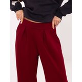 RELEVANCE Sweatpants-RV-DR-A613.69-burgundy | Shoptok.si