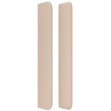 Uzglavlje s ušima boja cappuccina 103x16x118/128cm umjetna koža | shoptok.hr