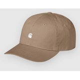Carhartt WIP Madison Logo Kapa s šiltom leather / white Cene