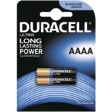 Duracell Alkalna baterija, AAAA, 1,5 V, blister 2 kom. - MX2500 AAAA B2 | Shoptok.si