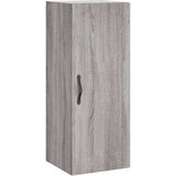 vidaXL Visoka komoda siva sonome 34 5x34x180 cm od konstruiranog drva | shoptok.hr
