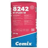Cemix Ljepilo za pločice S1 FLEX M (25 kg, Siva) Cijene