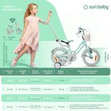  Dječji bicikl guralica Heart Silver Moon 14" mint | shoptok.hr
