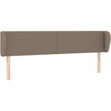 Maison Chic Posteljno vzglavje - Vzglavna omarica - Nočna omarica z ušesi taupe 203x23x78/88 cm blago, (21708370) Cene