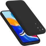  Ohišje, združljiv s Xiaomi v tekoči črni barvi - zaščitni pokrov iz fleksibilnega silikona TPU, (20694496) | Shoptok.si