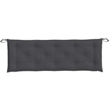 vidaXL Jastuci za vrtnu klupu 2 kom antracit 150x50x7 cm tkanina | shoptok.hr