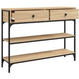  Konzolni stol boja hrasta sonome 100x25x75 cm konstruirano drvo | Eponuda.ba