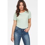 G-star T-shirt - G-STAR Mysid slim recycled dye r t wmn s- green Cene